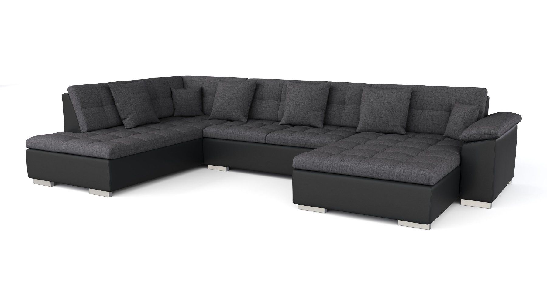 Sofas: Ecksofa ARIA rechts anthrazit/schwarz - Gratis Versand – Neuf avec emballage d'origine à Kleinwangen par Maluwa_GmbH 7