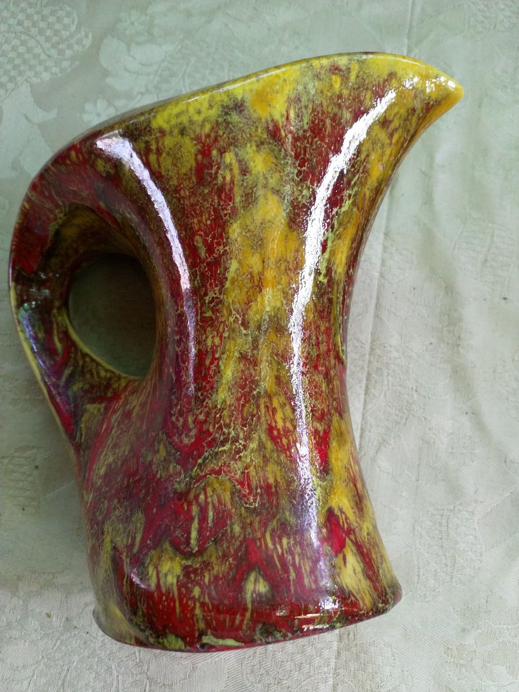 Caraffe: Pichet Art moderne en verre – Usato da Grand Lancy venduto da ampoule