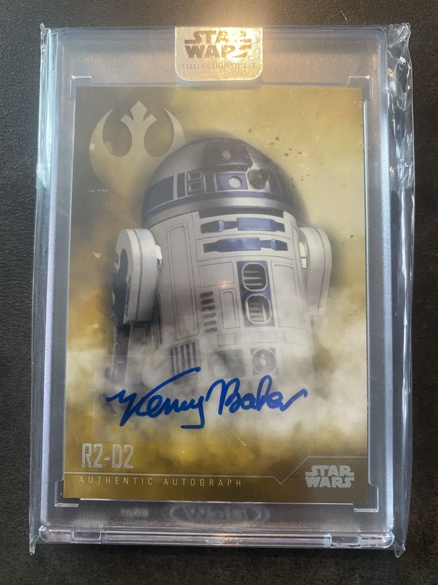 Topps Carte collezionabili: Topps Star Wars/ R2-D2 Auto: Kenny Baker /5 – Nuovo (secondo la descrizione) da Kilchberg ZH venduto da Kenjan