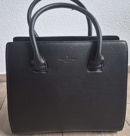 Elegante Handtasche von Paul's Boutique London, Schwarz