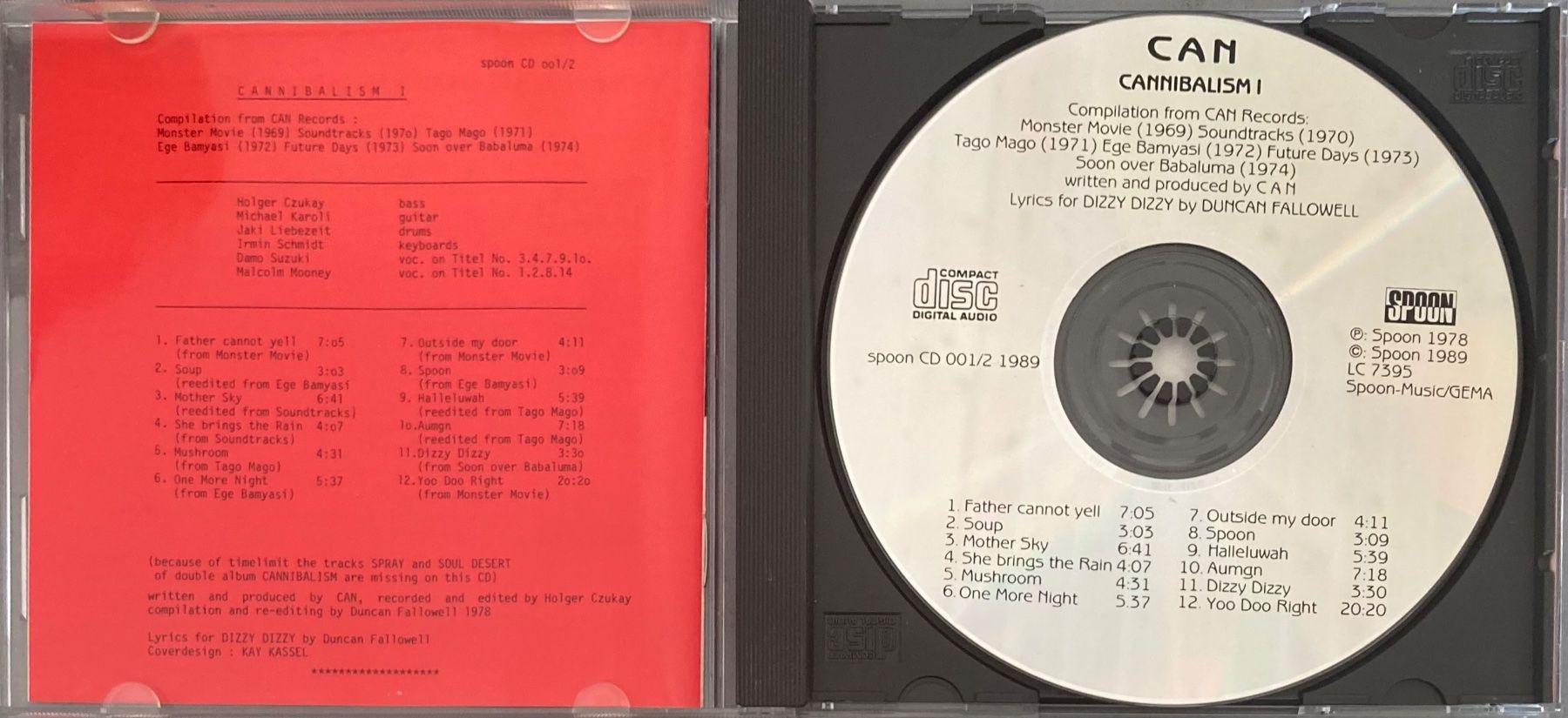 CD: CAN - CANNIBALISM I – Usato da Poliez-Pittet venduto da Newtown-Records 2