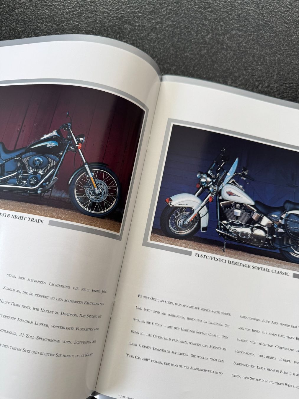 Documenti: Harley-Davidson Katalog, Prospekt, Broschüre von 2001 – Usato da Niederhasli venduto da Berno 2