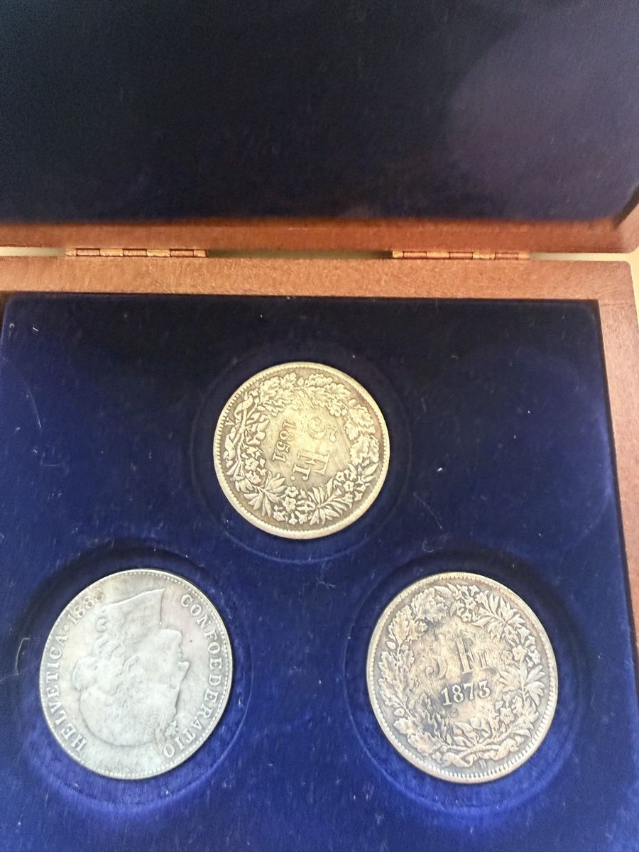Tutti le monete: 5chf aus alter zeit Antik 1888-1969 Silber – Usato da Wynau venduto da Ziegler_Secondhand