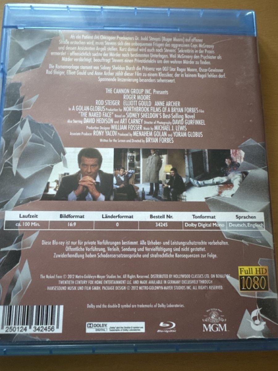 Alle DVDs: Das Nackte Gesicht  – Gebraucht aus Brunnadern von Nanuk60 1