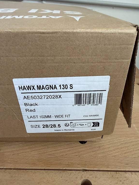 Scarpe da uomo: Atomic Hawx Manga 28/28.5 – Nuovo e nell'imballaggio originale da Oberdorf SO venduto da BruFlu 4