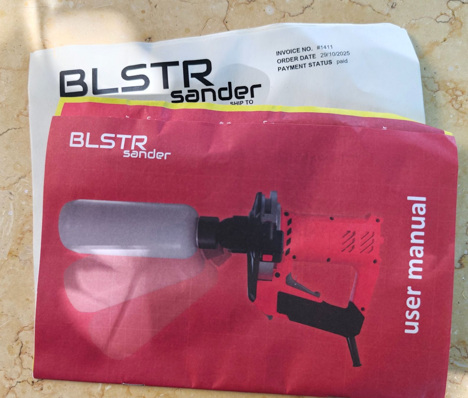 Alle Maschinen: BLSTR sander - tragbarer Sandstrahler - neuwertig – Gebraucht aus Cordast von Eliane73 4