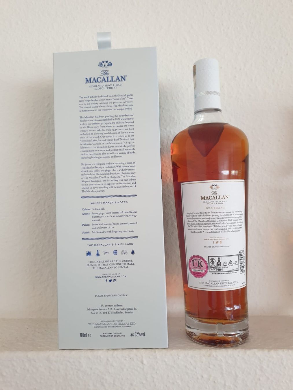 Macallan Bevande alcoliche: Macallan Boutique Collection 2020 – Nuovo e nell'imballaggio originale da Langnau am Albis venduto da jer_pm72 4