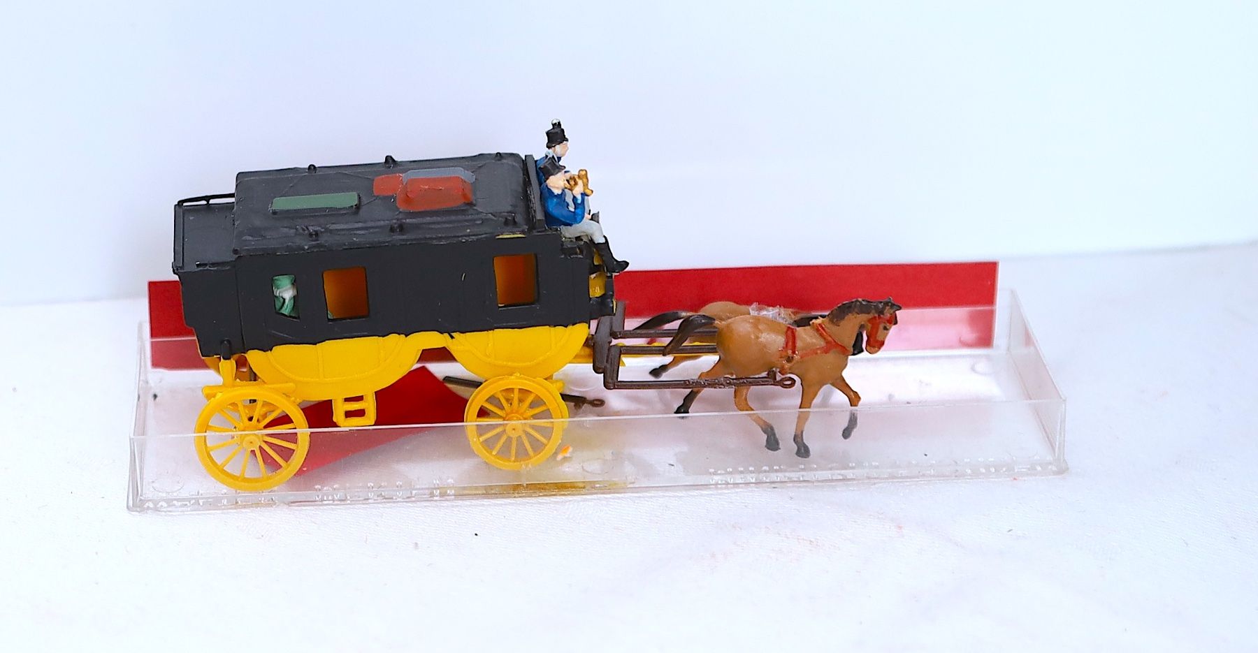 Märklin Modellini di ferrovie: Merten - Postkutsche mit Pferdegespann, Nr. 2472, H0 – Usato da Ipsach venduto da locky55