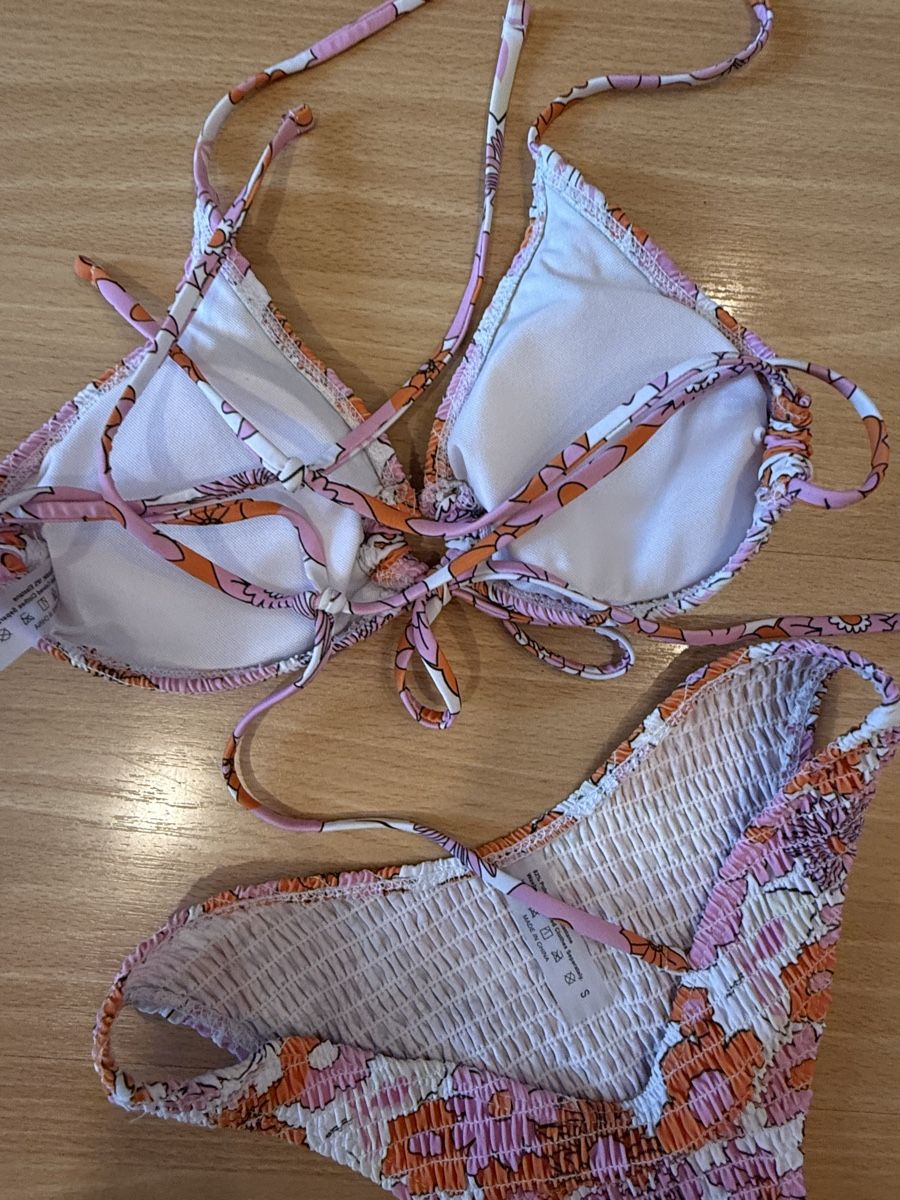 Costumi da bagno & Bikini: Gemusterter Bikini, Grösse S  – Usato da Luzern venduto da vqu_8gks 4