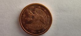 Pièce 1 Cent Euro Andorre 2018  BE
