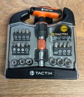 T-Griff Schraubenzieher Set Tactix, 26-teilig, neu.