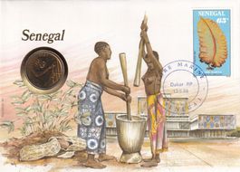Münzbrief   Senegal