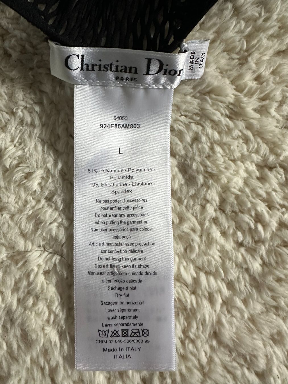 Dior Jumpsuits: Christian Dior Mesh Romper – Neu (gemäss Beschreibung) aus Dallenwil von ZD2019 3