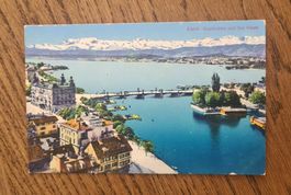 Zürich mit Quaibrücke 1913