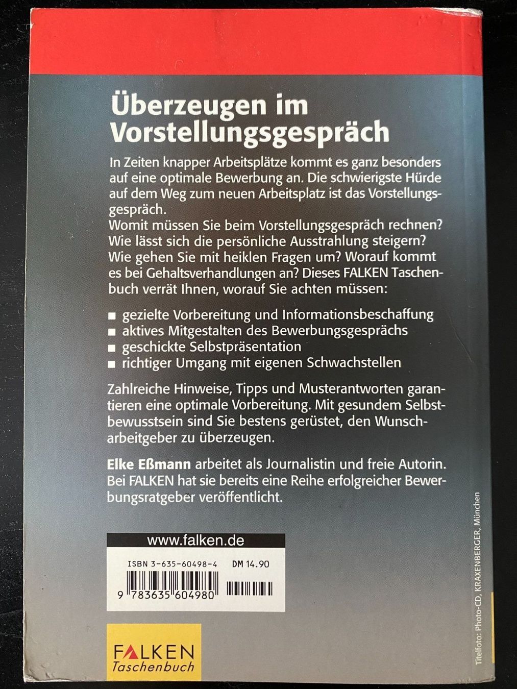 Libri: Vorstellungsgespräch - Falken – Usato da Hombrechtikon venduto da Uptowns 1