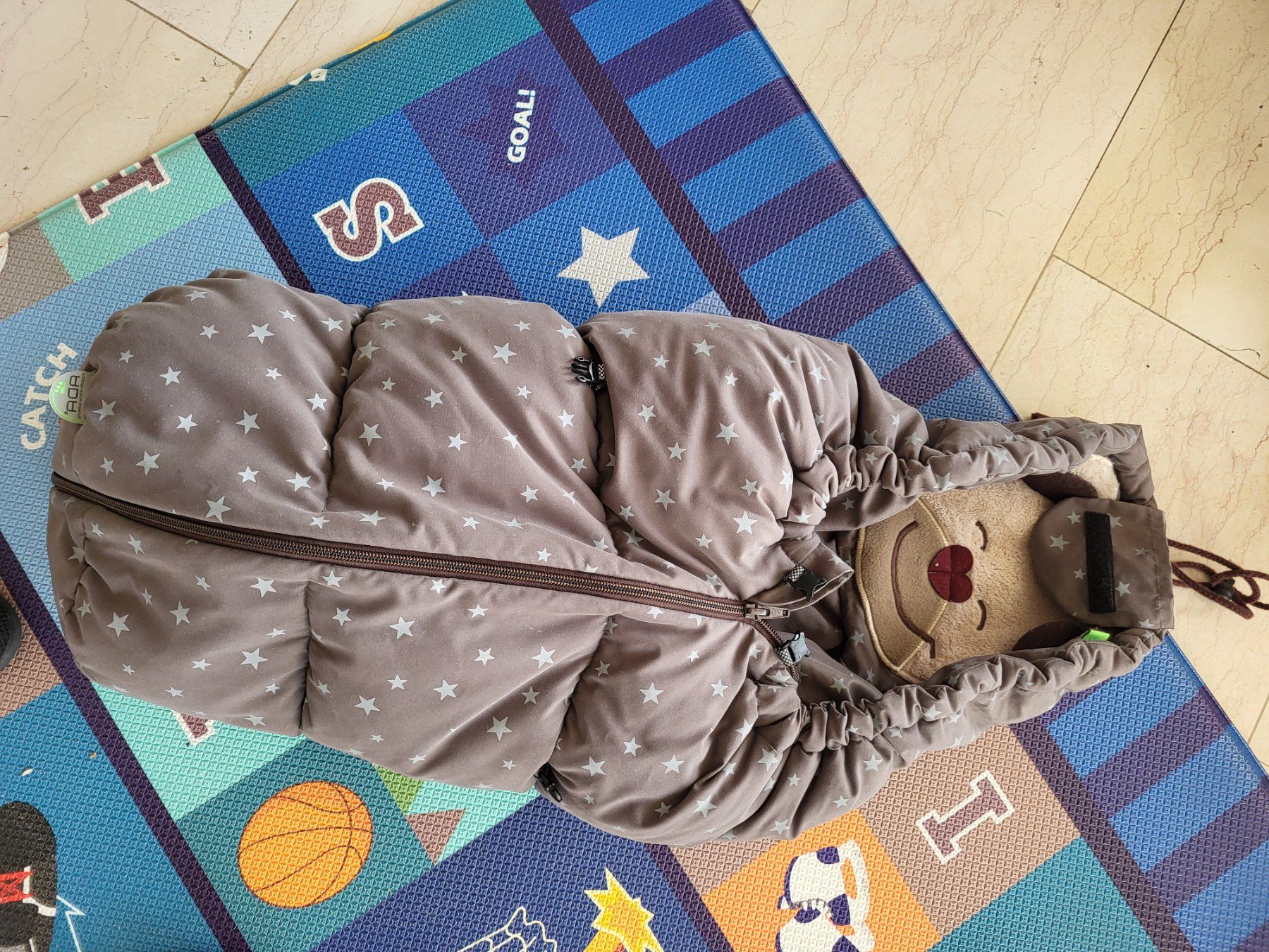 Sacchi a pelo: Kuscheliger Winterfusssack Bär Gr. 50/56 – Usato da Bremgarten AG venduto da PurpleIbiscus 2