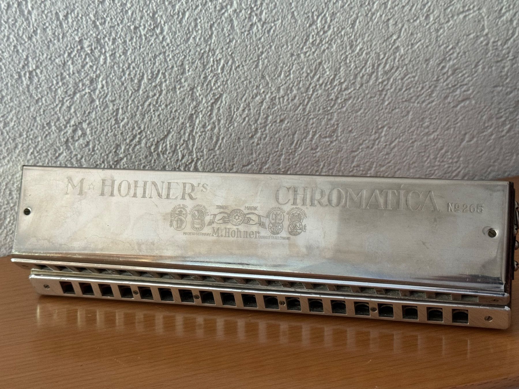 Hohner Musikinstrumente: Vintage Hohner Chromatic Bass Harmonica 265 – Gebraucht aus Kaiseraugst von winnetou04 6