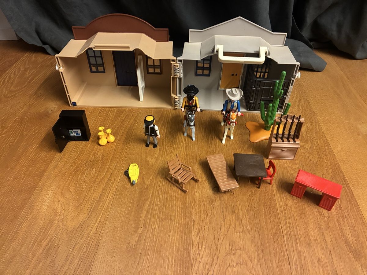 Playmobil Giocattoli: Playmobil/ wilder Westen Set – Usato da Weinfelden venduto da VoP 1