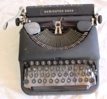 antike Schreibmaschine *REMINGTON Rand* (RW)