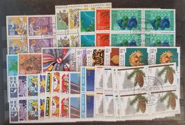 1992, Werbe, Patria, Pro Juventute ET im 4-Block komplett