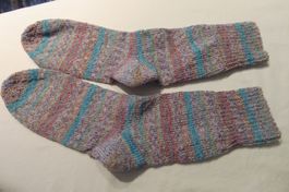 handgestrickte Socken Grösse 38/39