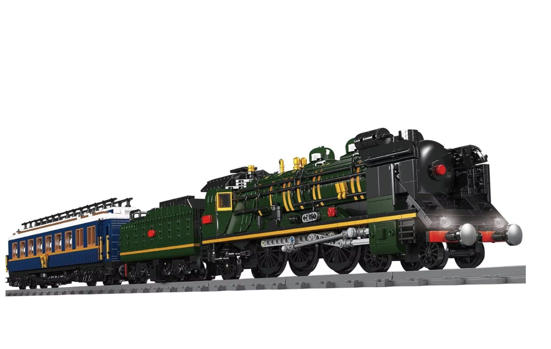 Mould King Kit di costruzioni: Mould King Dampflokomotive "Orient Express" – Usato da Zollikerberg venduto da forthevan 3