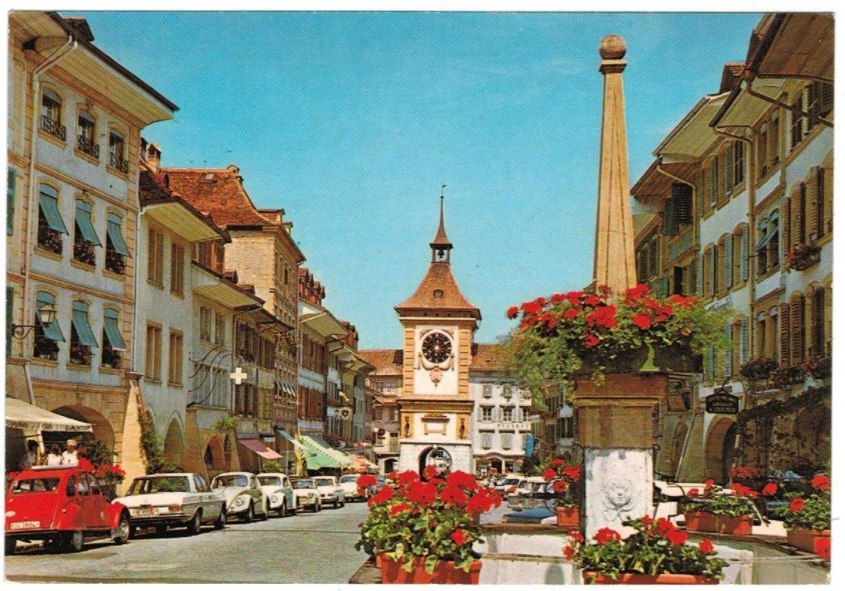 Cartoline postali: AK Murten Morat 1982 – Usato da Zürich venduto da Tolima194