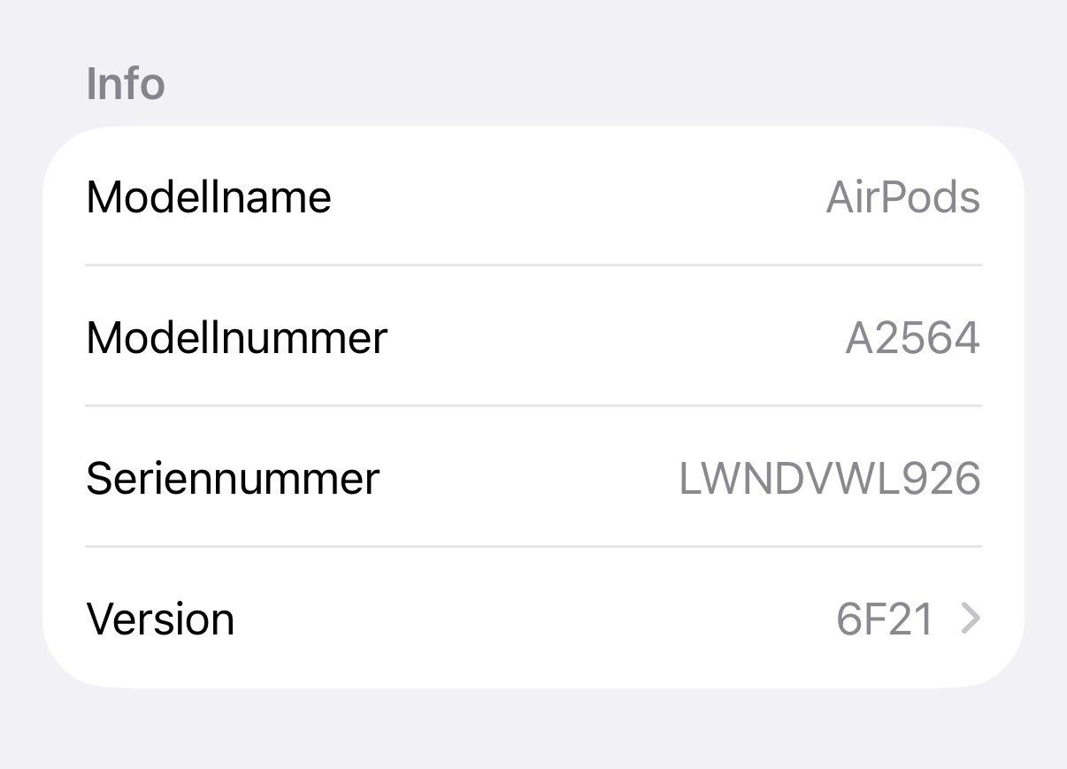 Apple Kopfhörer: Apple AirPods (3. Generation) mit Lightning Ladecase – Gebraucht aus Hindelbank von TC23 7
