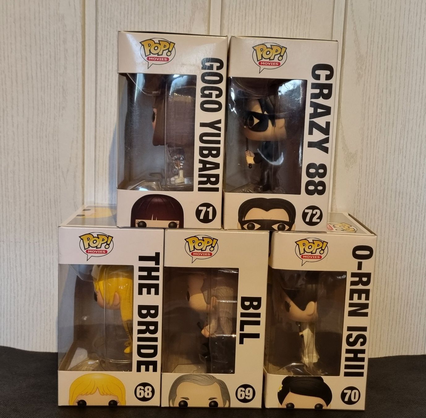 Funko Statuette: Funko POP! Kill Bill - Complete common set of 5 – Usato da Vernayaz venduto da fnkochase 1