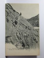 Chamonix Passage des Ponts , Bergsteiger