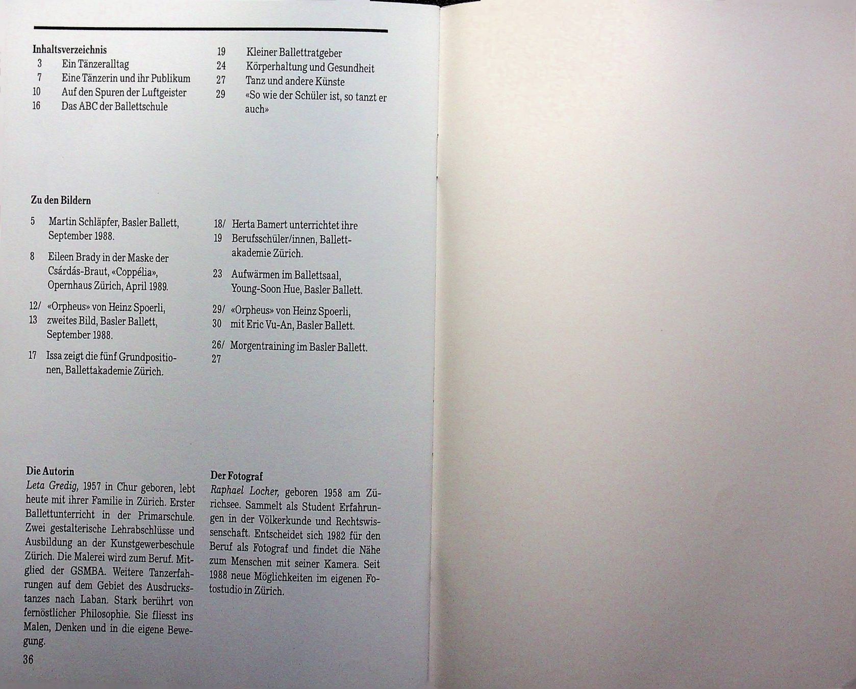 Libri: SJW 1865 Leta Gredig Ballettschritte EA 1989 – Usato da Reitnau venduto da Zaomir 8
