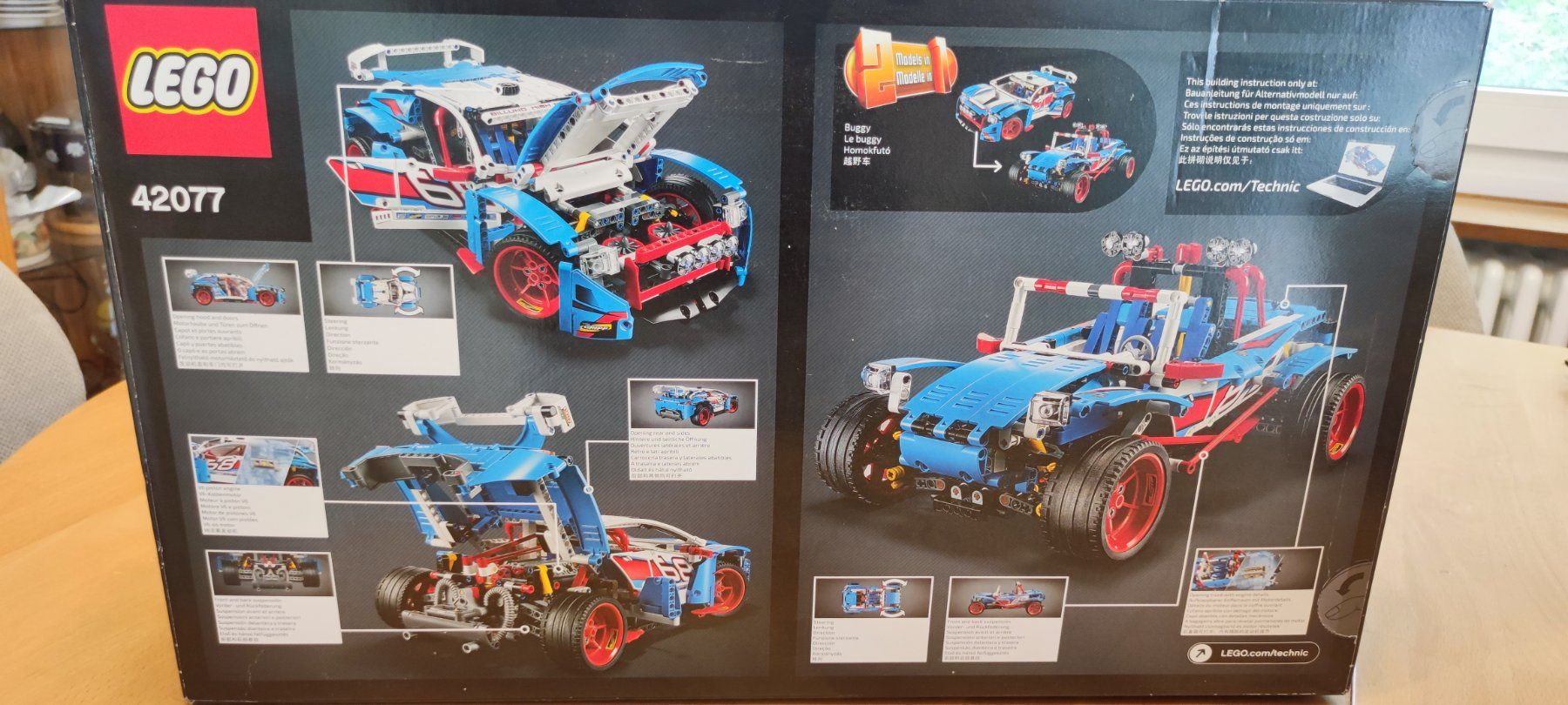 Lego Kit di costruzioni: LEGO Technic 42077 Rallyeauto - ORIGINALVERPACKT – Nuovo e nell'imballaggio originale da Pfäffikon ZH venduto da Korito 2