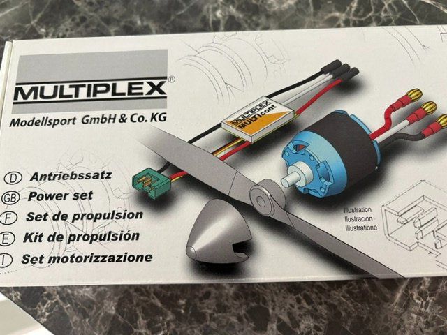 Multiplex Modellismo RC: Antriebssatz Powerset FUNCub – Nuovo e nell'imballaggio originale da Würenlingen venduto da Delfinli1
