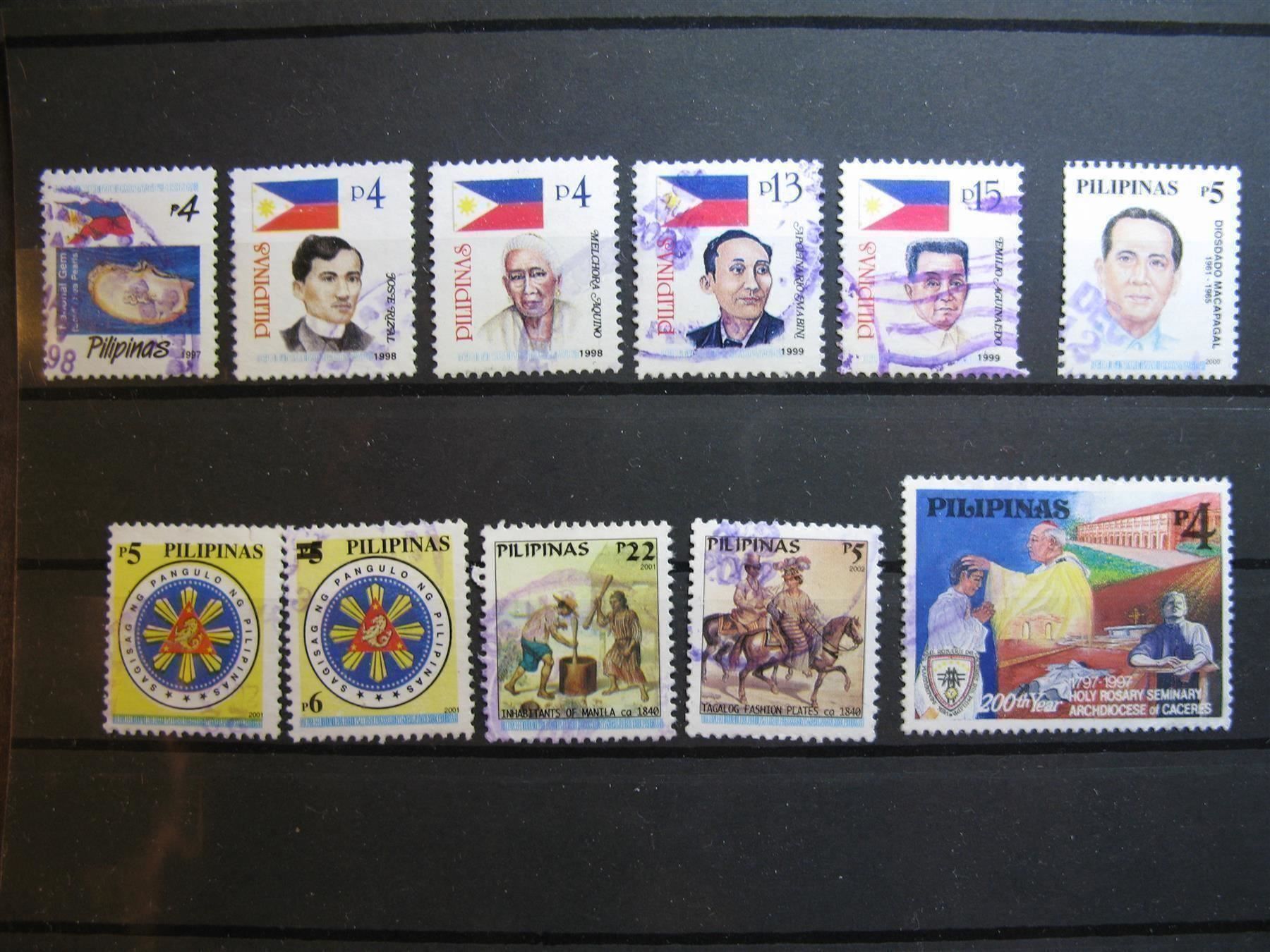 Tutti i francobolli: PH 1997 / 2003 Philippinen Marken – Usato da Wil SG venduto da fva01