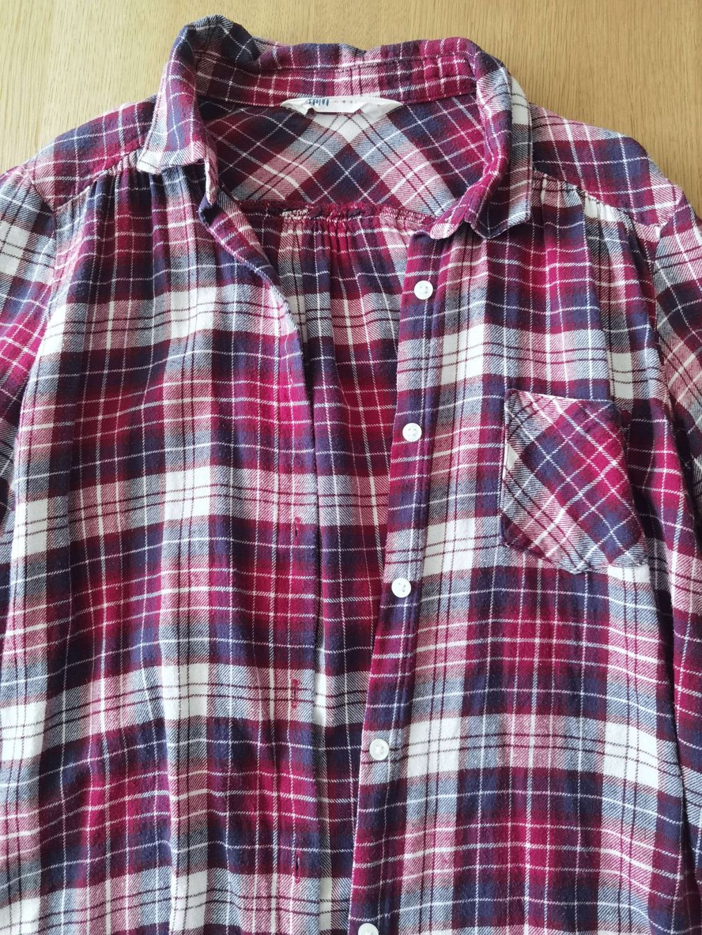 H&M Blouses, T-shirts & Tops: Karierte Bluse – D'occasion à Zug par WickiPanda 2