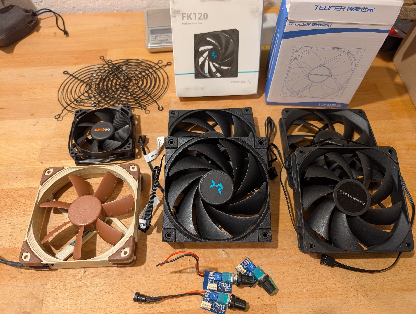 Elektronikbauteile: Diverse 120mm / 75mm PC PWM Lüfter – Gebraucht aus Buchs ZH von rol_tn8h