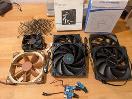 Diverse 120mm / 75mm PC PWM Lüfter