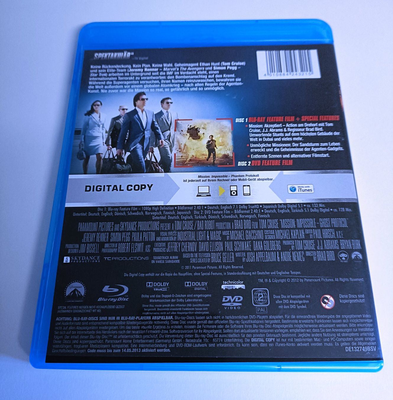 Tous les DVDs: Mission Impossible Phantom Protokoll – D'occasion à Köniz par Movieportal007 1