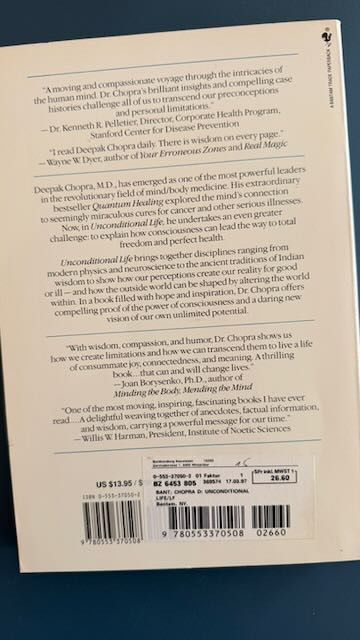 Libri: Deepak Chopra: Unconditional Life – Usato da Winterthur venduto da 1956ingi 2