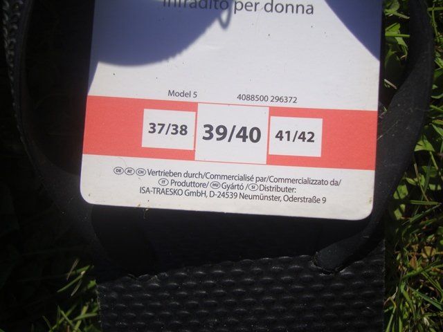 Damenschuhe: Flip Flops schwarz Gr. 39/40 **NEU** – Neu (gemäss Beschreibung) aus Stehrenberg von AB-C 2