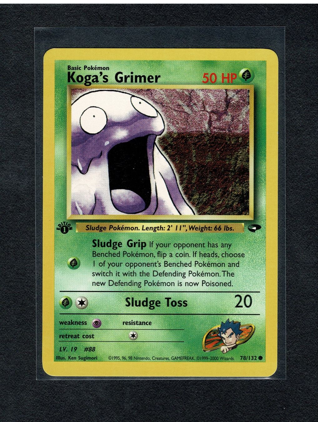 Pokémon Carte collezionabili: Koga's Grimer - 1st edition Gym Challenge – Usato da Giubiasco venduto da rude01