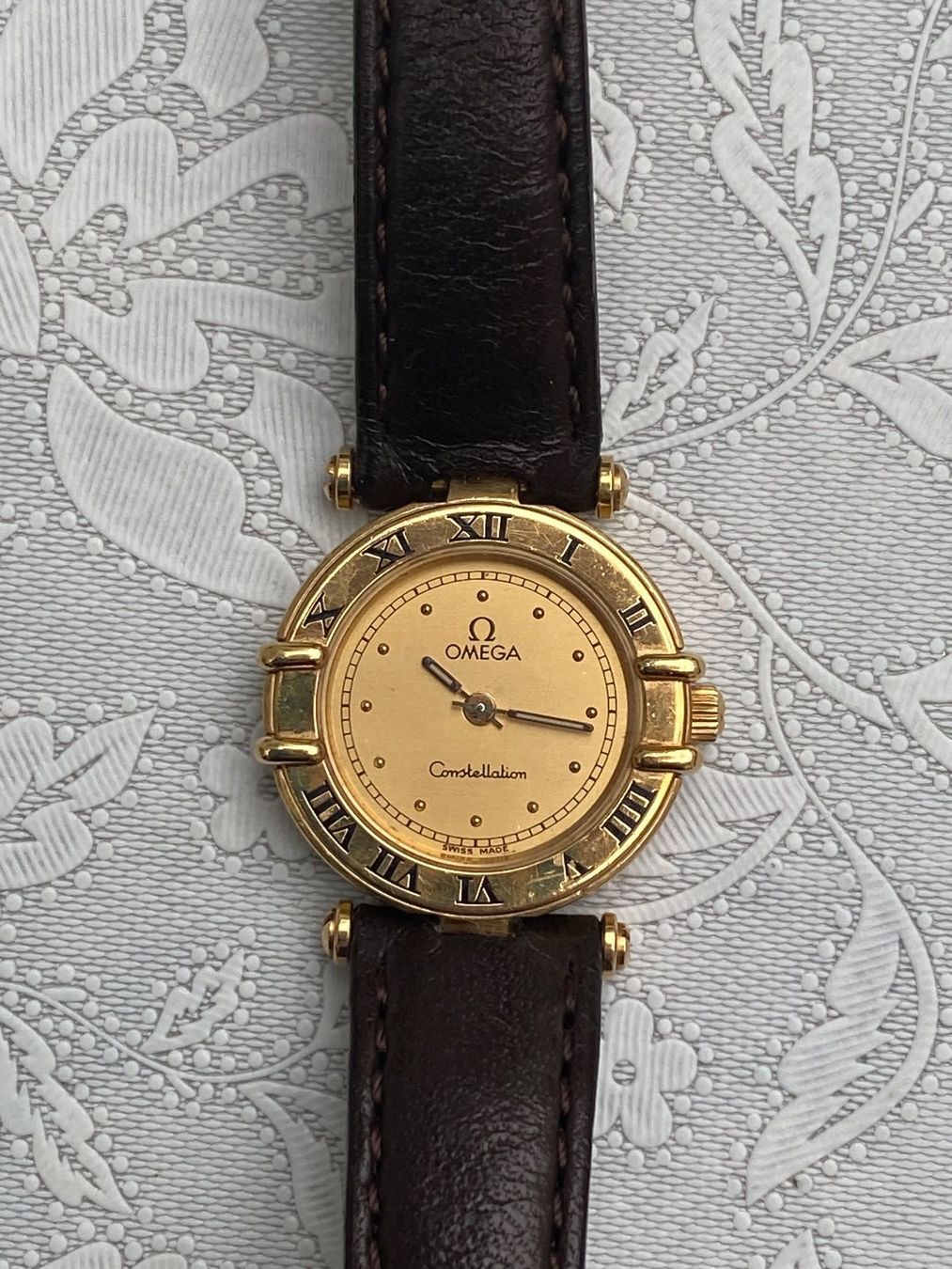 Omega Orologi: OMEGA Constellation, 18 K Gelbgold – Usato da Wettingen venduto da taloo