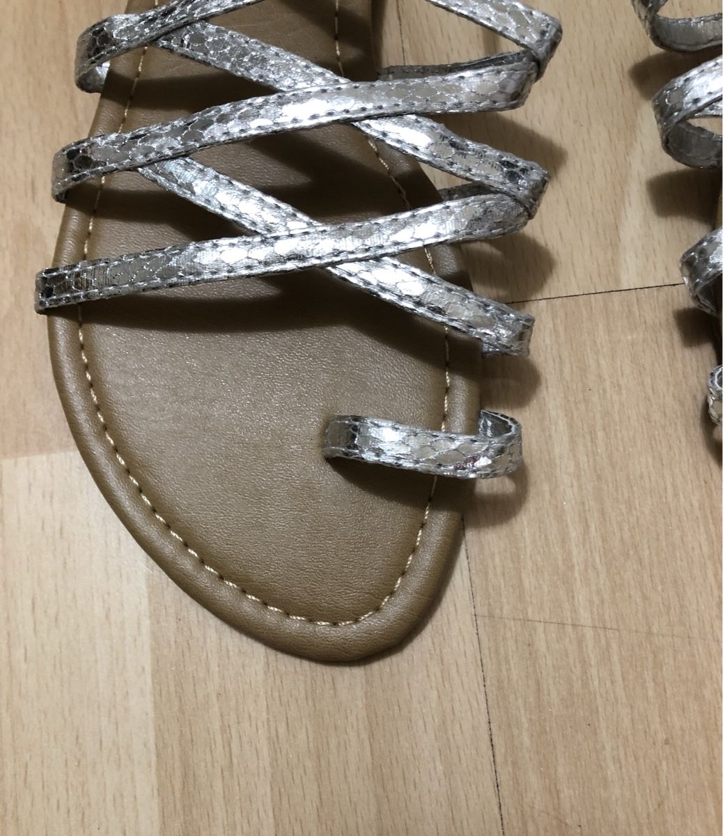 Scarpe da donna: Sandalen - Silber Gr.37 – Nuovo (secondo la descrizione) da Chur venduto da vicky7 2