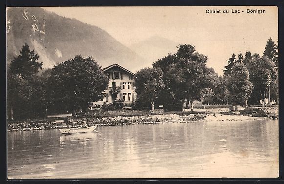 Cartes postales: AK Bönigen, Chalet du Lac – D'occasion à Berlin par bartko-reher