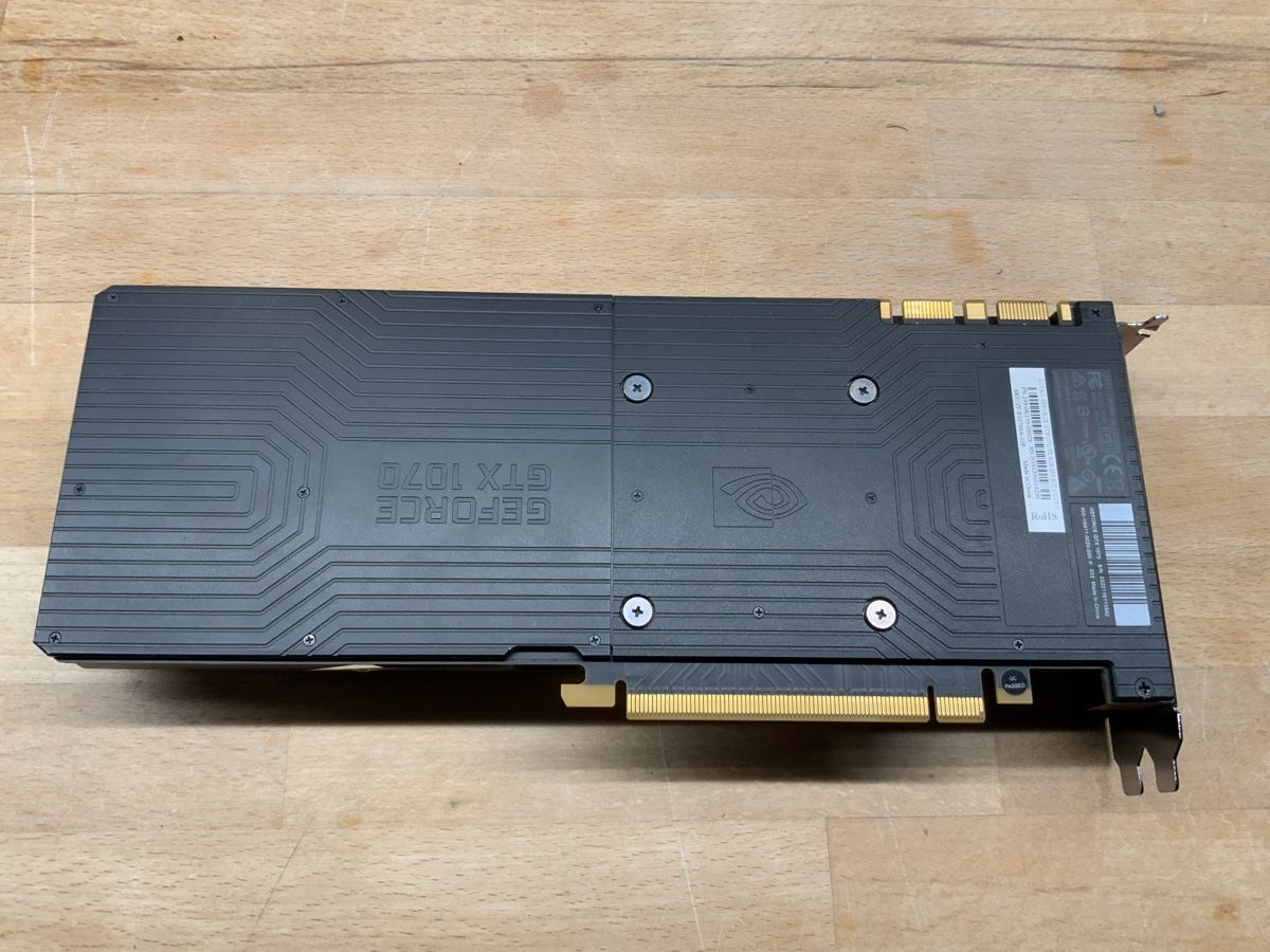 Zotac Schede grafiche: ZOTAC Nvidia Geforce GTX 1070 FE | 8GB – Usato da Wald ZH venduto da Mysti_mountain 1