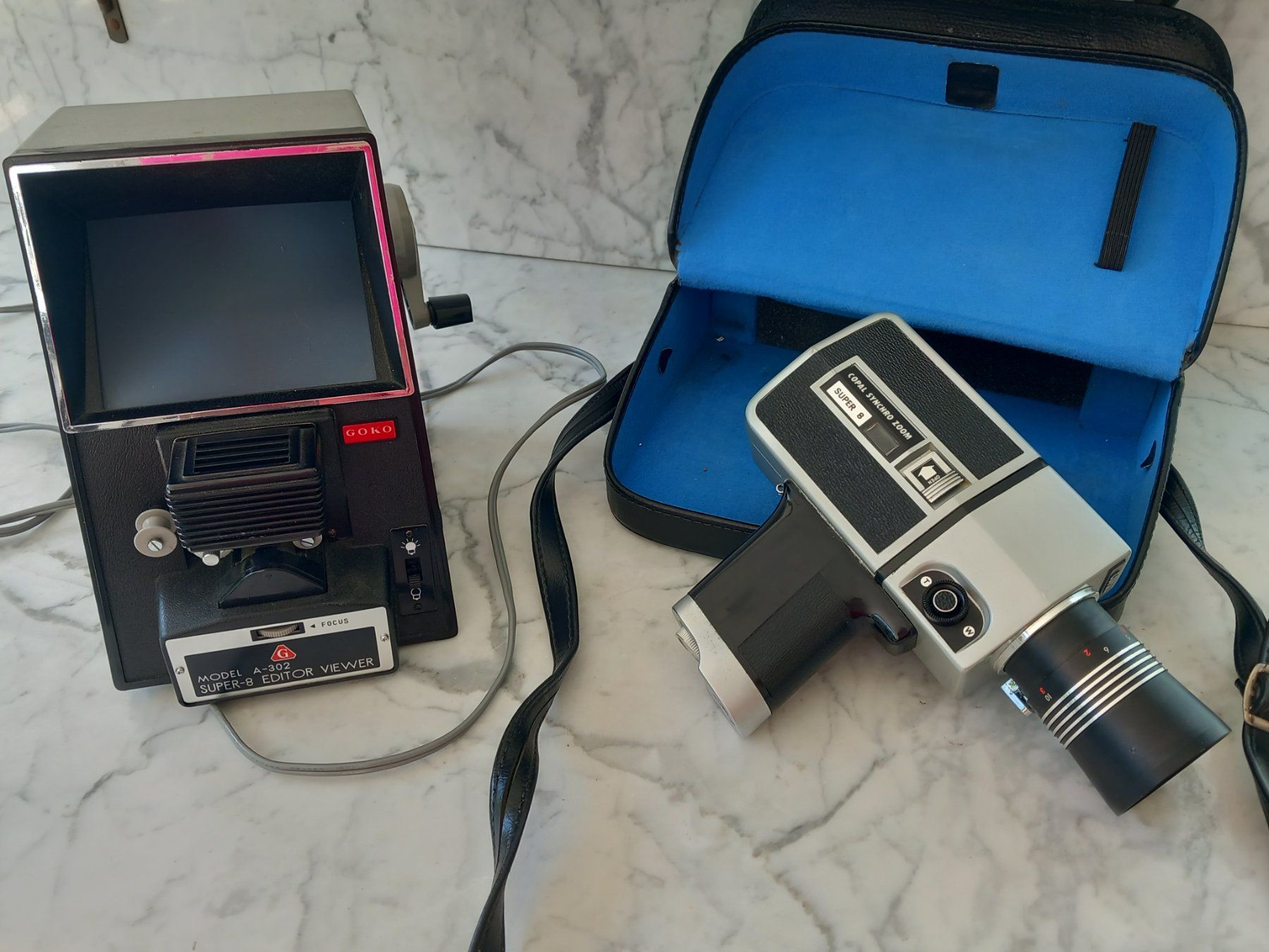 Camcorder: Super 8 Copal Kamera  und Super 8 Editor Viewer von GOKO – Gebraucht aus Buttwil von K_und_K 2