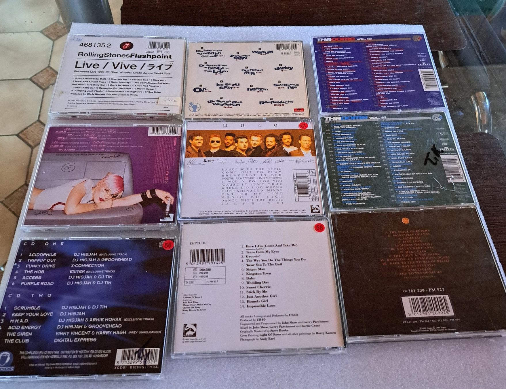 CDs: CD-Sammlung: Pink,UB40,RollingStones,Enigma ... – Neu (gemäss Beschreibung) aus Alpnach Dorf von harrys-vinyl-Cd-shop 1