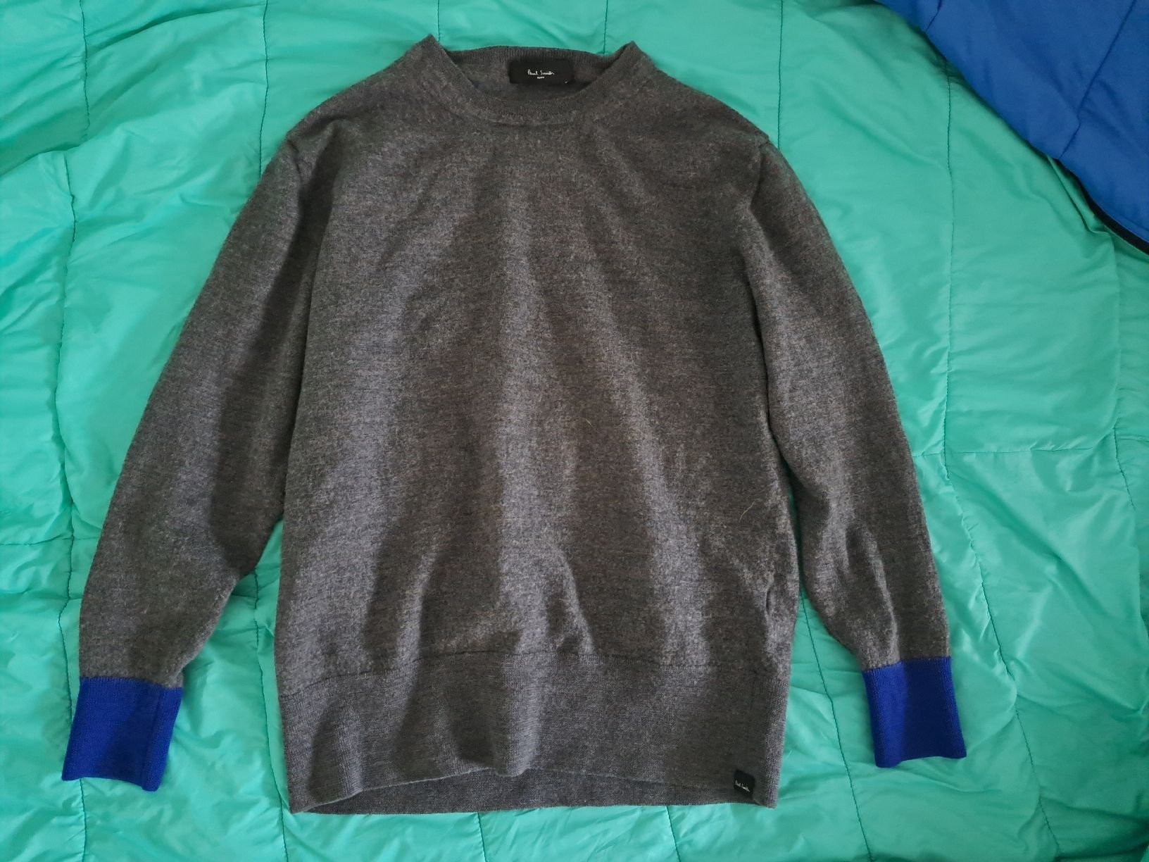Paul Smith Maglioni & Felpe: Paul Smith Pullover Grau Grösse S Merino Wolle – Usato da Uzwil venduto da eri_lz5x