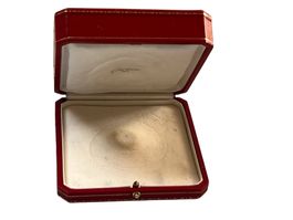 Cartier vintage necklace/collier jewellery box / boîte