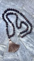 Mala-Kette aus Lavasteinen 📿 mit Herzen